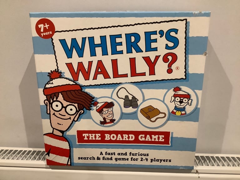 WHERE’S WALLY? BOARD GAME.