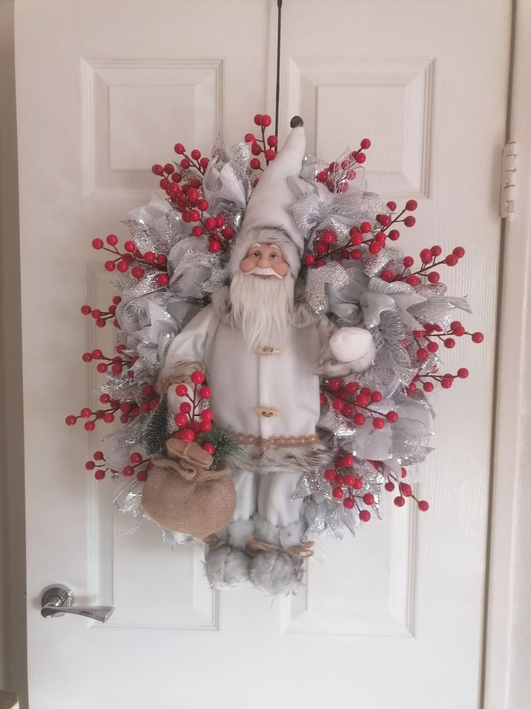 Unique xmas wreath