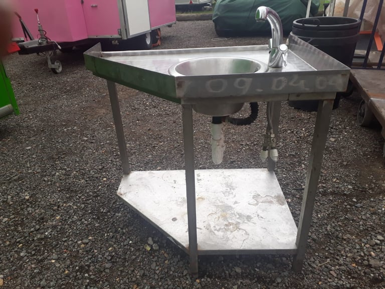 Catering equipment commercial stainless Steel sinks restaurant kitchen trailer items 