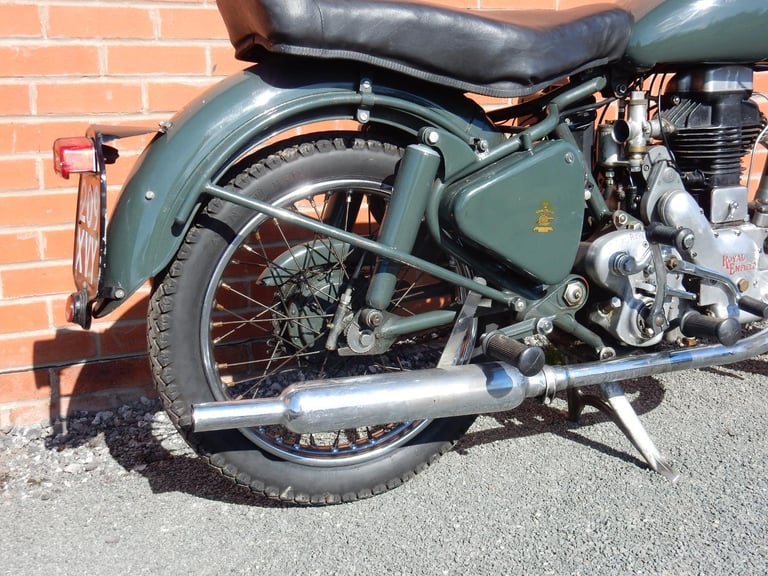 Royal Enfield Model G 350cc 1957 Matching Numbers. V5C & Buff Logbook - 209 XVY