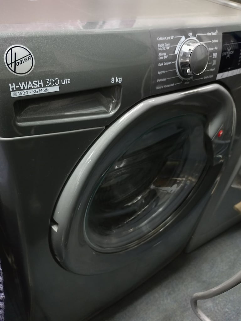 image for Hoover lite 8 kg washing machine like new 1 month warranty 