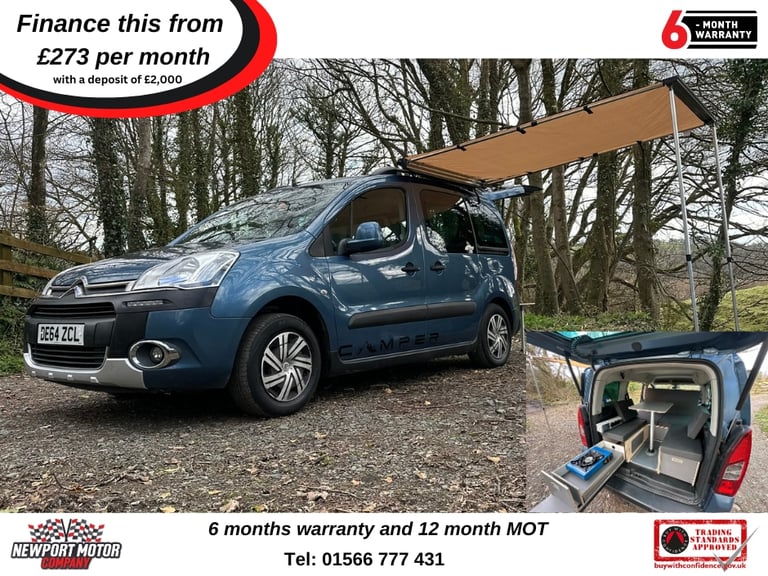 2014 Citroen Berlingo Camper van Auto 1.6 e-HDi 90 Airdream XTR 5dr EGS6  MPV Diesel Automatic