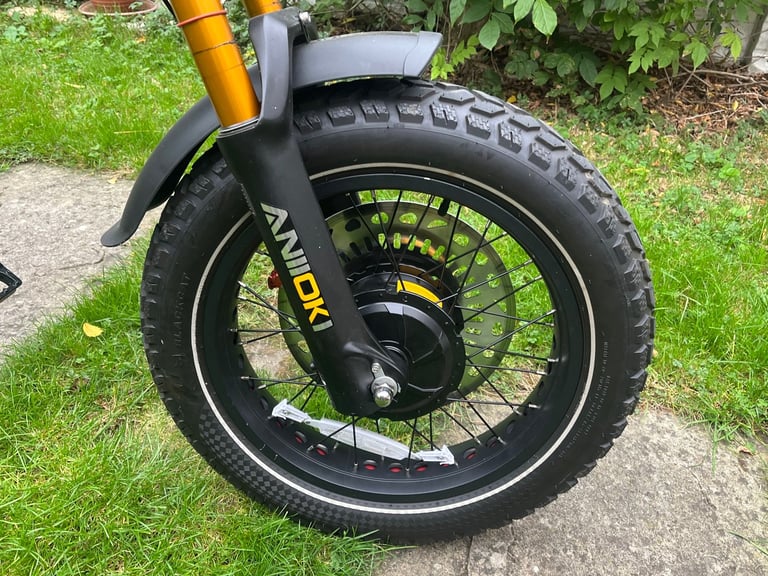 2024 Version Aniioki A8 Pro Max 52V Dual Motor Ebike 