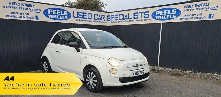 2015 15 FIAT 500 1.2 POP HATCHBACK 3DR PETROL MANUAL EURO 6  (69 BHP)