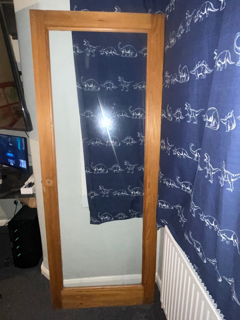 Internal solid wood glazed door 