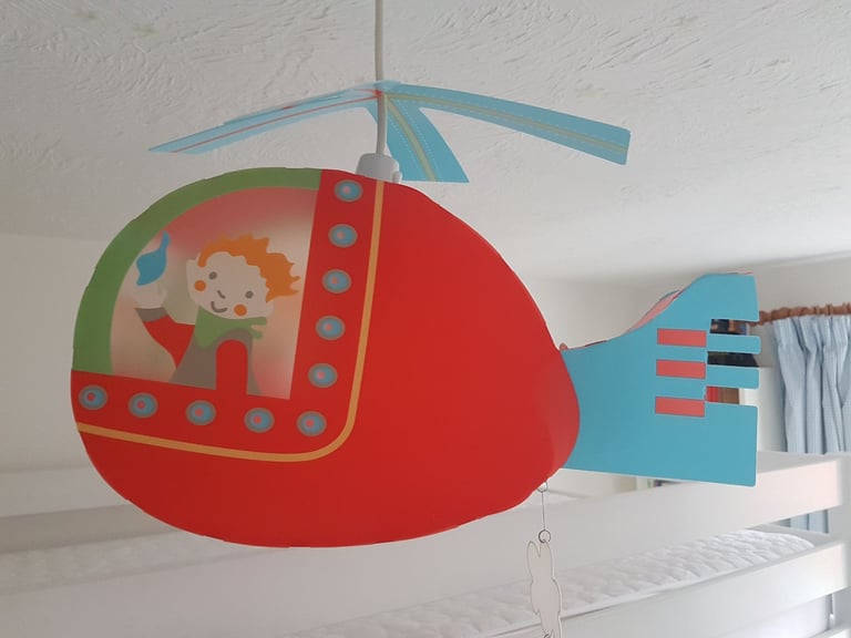 image for Beautiful Helicopter Light Shade - in nice condition 