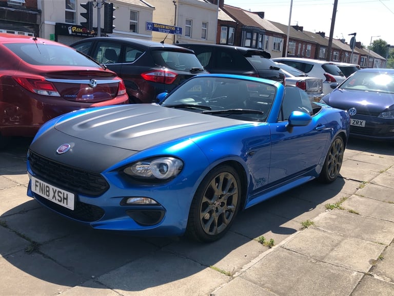 2018 Fiat 124 Spider 1.4 Multiair Classica 2dr CONVERTIBLE Petrol Manual