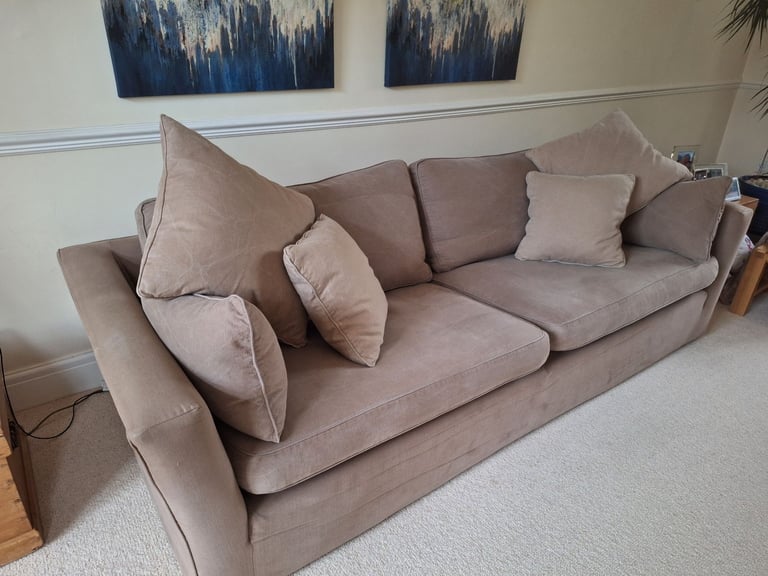 2 sofa workshop sofas and matching armchair for sale
