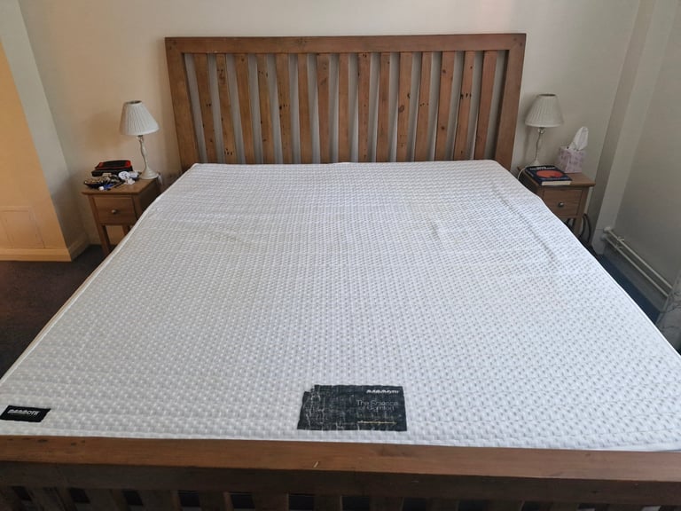 image for Super King Bed & Mammoth Matress