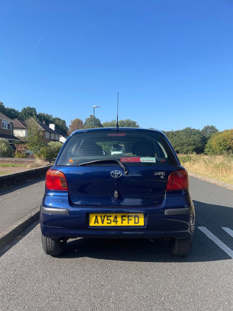 *12 MONTHS MOT, FTSH & ULEZ COMPLIANT* Toyota, YARIS, Hatchback, 2004, Manual, 1298 (cc), 5 doors
