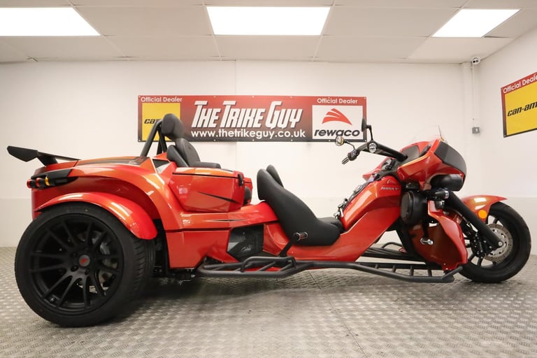 New 2025 Rewaco Trike PUR3 GT Turbo Touring Blackline 35th Anniversary Edition 