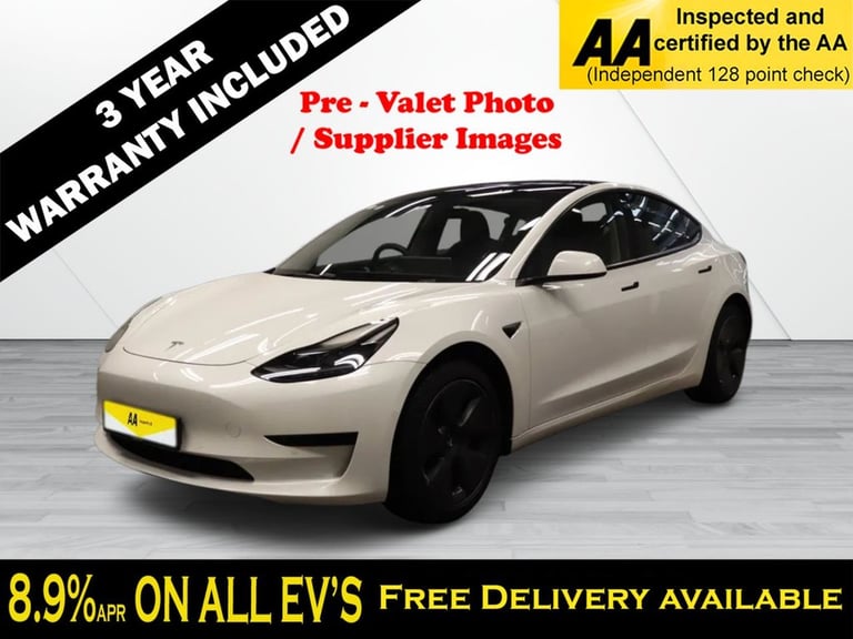 image for 2021 Tesla Model 3 Standard Plus 4dr Auto SALOON ELECTRIC Automatic