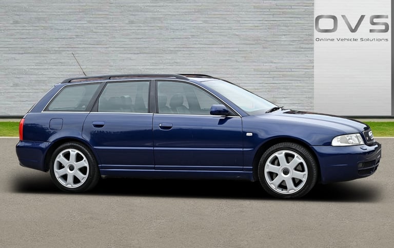 AUDI S4 2.7 [Bi-TURBO] V6 QUATTRO PETROL MANUAL 5DR AVANT/ESTATE 2000 [W] BLUE