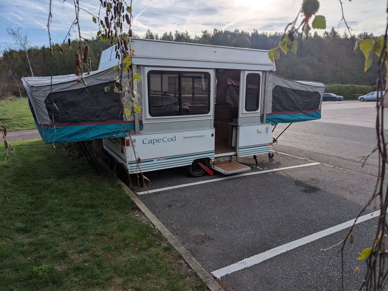 Coleman CapeCod folding camper 