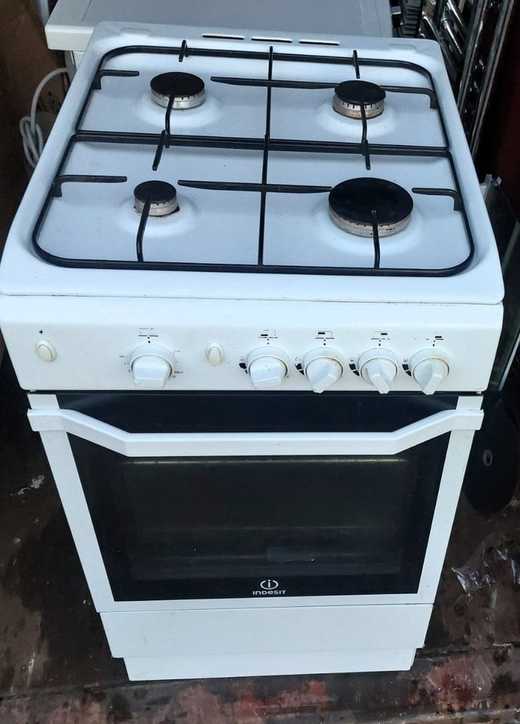 Indesit 50cm Single Oven Gas Cooker