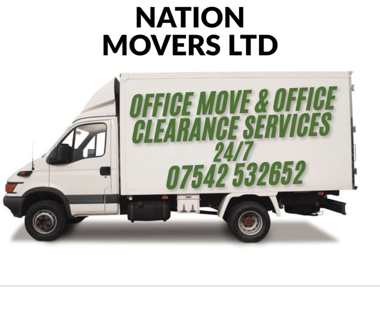 24/7 House Office Move Man and Van Hire Piano Movers Rubbish Disposal Packing  Service