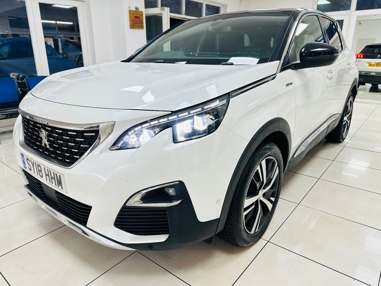 2018 Peugeot 3008 1.2 PureTech GT Line Euro 6 (s/s) 5dr HATCHBACK Petrol Manual