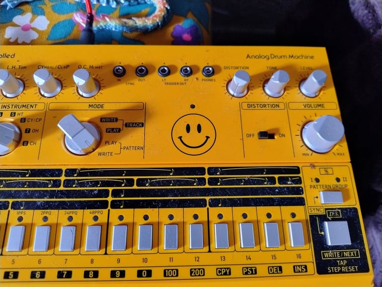 Behringer computer controlled drum machine 