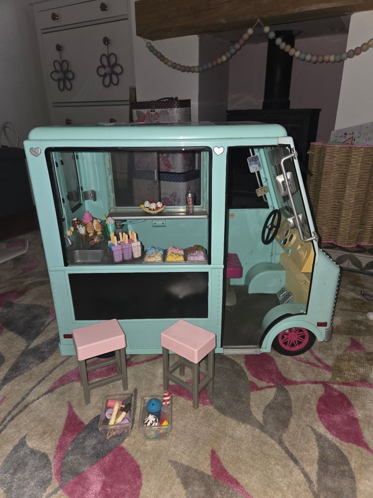 Our Generation ice cream truck & camper van