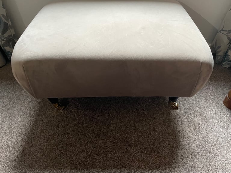 DFS Electric Reclining Sofa and Armchair Suite with Footstool (Immaculate)