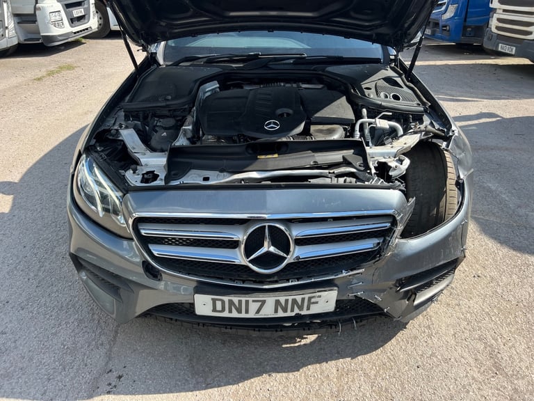 2017 MERCEDES BENZ E CLASS E220 AMG LINE 2.0 AUTO DIESEL DAMAGED SALVAGE 