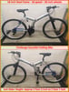 Challenge Gauntlet Folding Bike. 18 speed. 26 inch wheels.