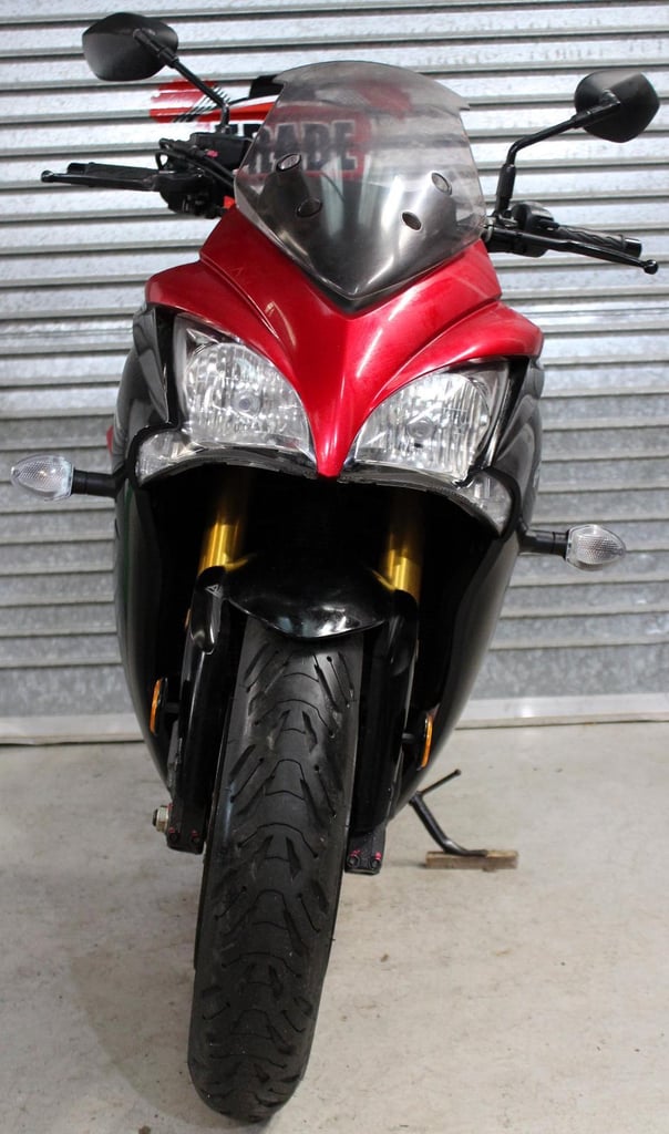 2018 18 SUZUKI GSX-S1000F GSXS 1000 F ABS RED BLACK HPI CLEAR 21K NEW MOT 