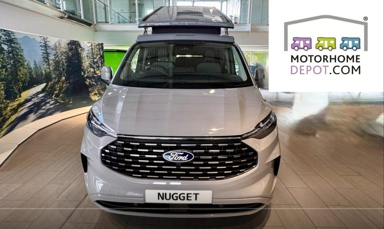 image for Nugget Titanium L1 Auto 2024 Ford SWB 2.0 170ps Grey Matter DAT5 TowBar 70l tank