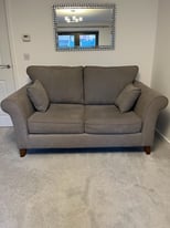 2 x sofas and footstool 