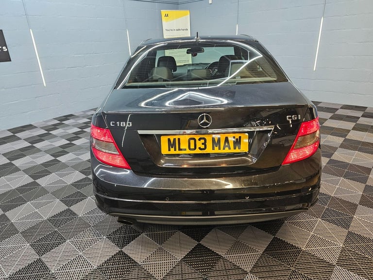 2010 Mercedes-Benz C-Class 1.8 C180 BlueEfficiency Sport Auto Euro 5 4dr SALOON Petrol Automatic