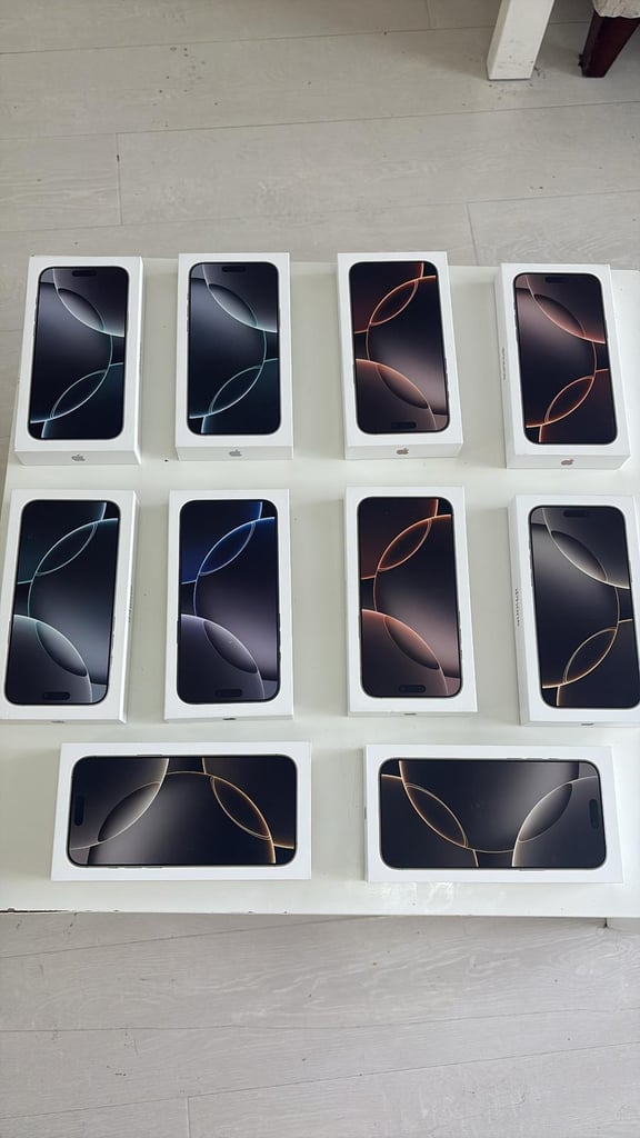 Iphone 16 pro 128gb £630 256gb like new £690 512gb £760 1TB £800 unlocked with Apple warranty