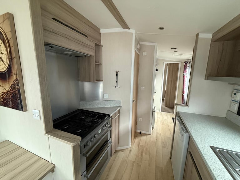 10ft wide 2 Bed Static Caravan - DG & CH - Offsite - Private Land, Self Build