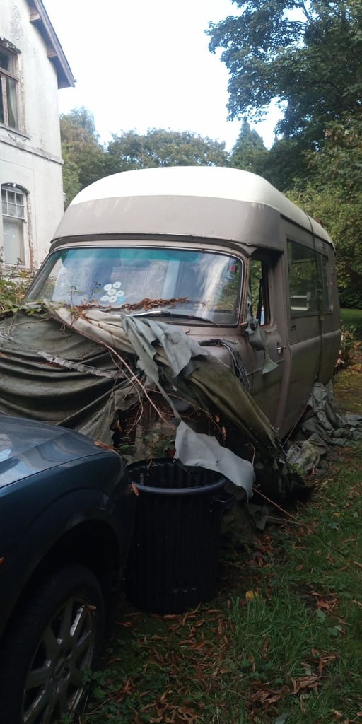 Vintage classic Ford transit mk1 
