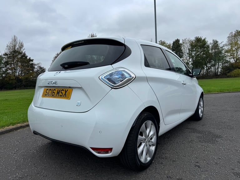 2016 Renault Zoe 65kW Dynamique Nav 22kWh 5dr Auto HATCHBACK Electric Automatic