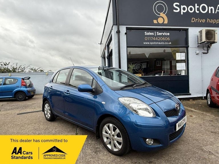 2011 Toyota Yaris 1.33 Dual VVT-i T Spirit Hatchback 5dr Petrol Manual Euro 5 (s