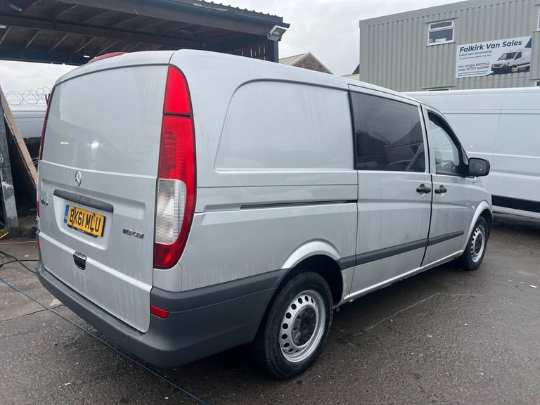 2011 Mercedes-Benz Vito 113CDI BlueEFFICIENCY Window Van PANEL VAN Diesel Manual