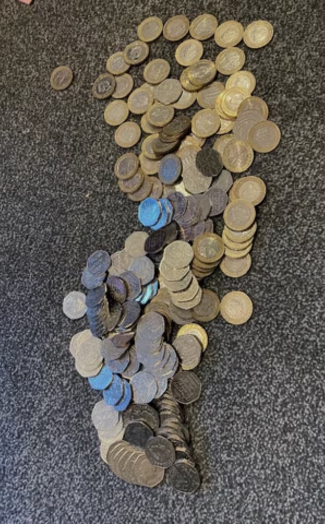 Collection of 50p and £2 coins