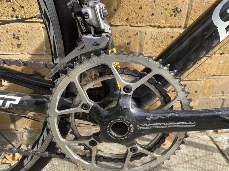 Complete Carbon Scott Road bicycle Campagnolo components throughout