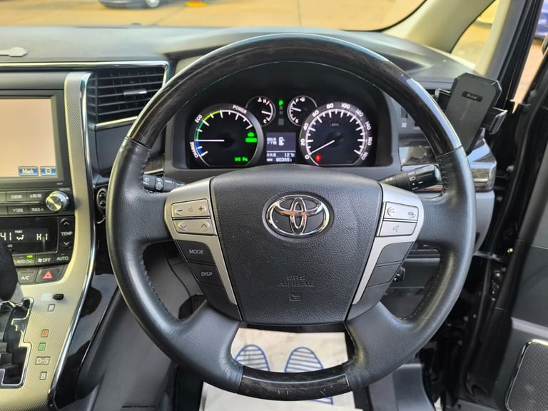 2012 Toyota Alphard 2.4 Hybrid 7 Seats PS CC Leather D-Roof Executive Lounge ULEZ Free MPV Petrol...