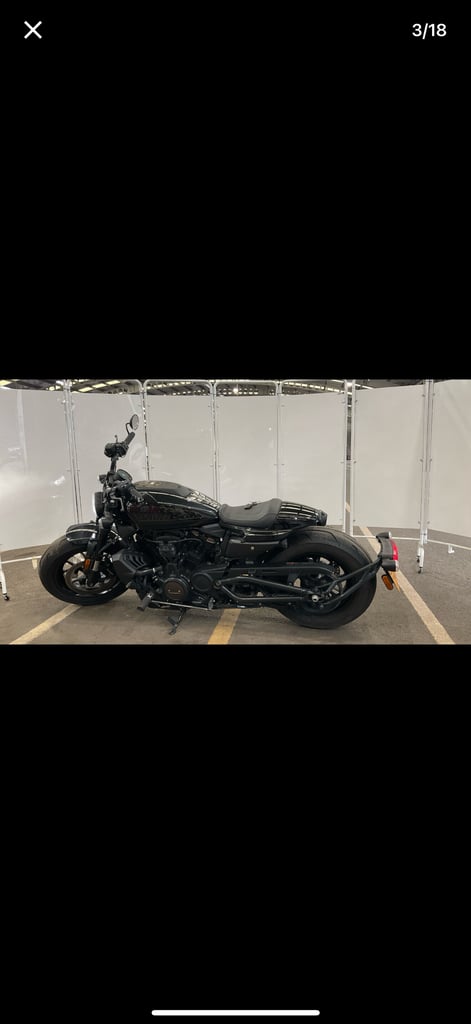 2022 Harley-Davidson SPORTSTER S RH1250S Vivid Black (22MY)  Petrol Manual