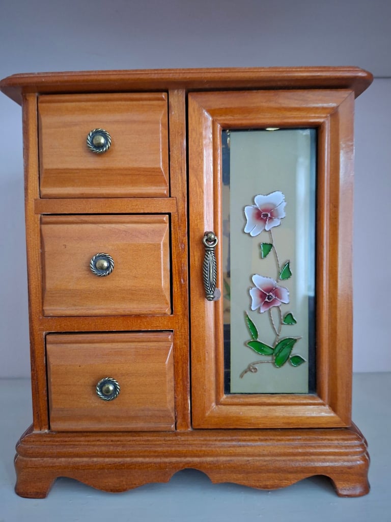Jewellery Box, Cabinet, Boxed
