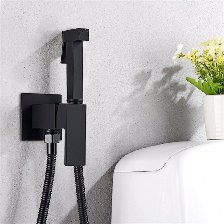 New Black Wall Mounted Douche Spray RRP £90 Our Price £55