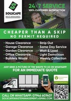 24/7 Rubbish Removal, Builders Waste & House Clearance 