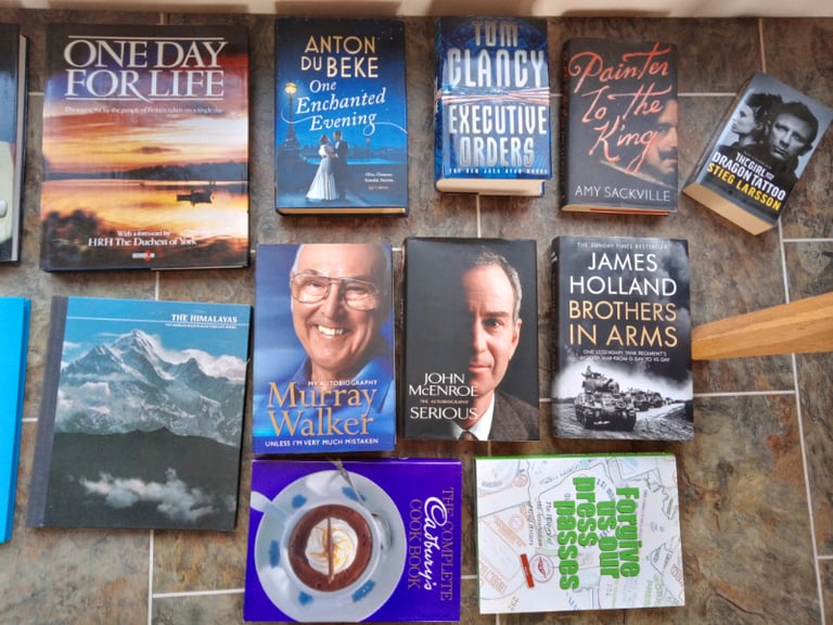 Books of various categories 