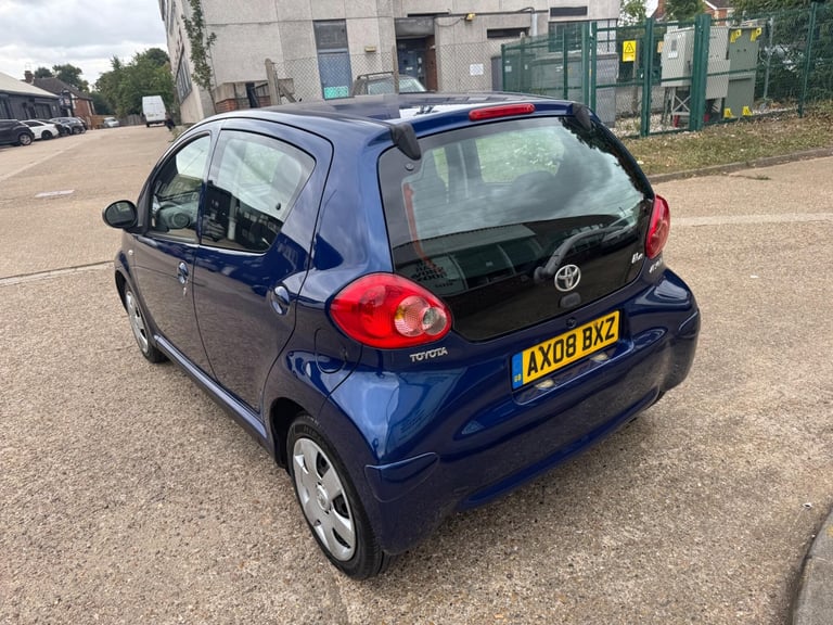 2008 Toyota AYGO 1.0 VVT-i Blue Euro 4 5dr HATCHBACK Petrol Manual