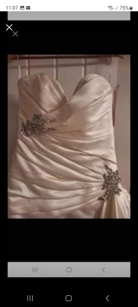 Wedding dress size 12