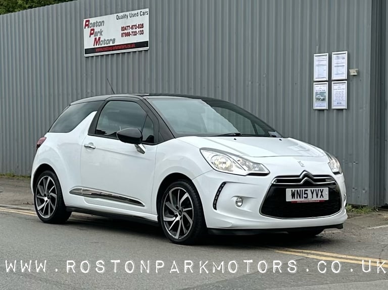2015 DS Automobiles DS 3 1.6 BlueHDi DStyle Nav 3dr - just 46k miles - see video HATCHBACK Diesel...
