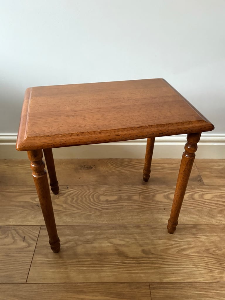 image for Vintage Solid Wood Side Table