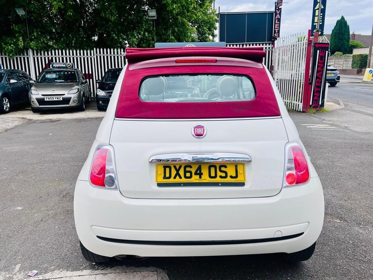 2014 Fiat 500C 1.2 Pop Euro 6 (s/s) 2dr CONVERTIBLE Petrol Manual