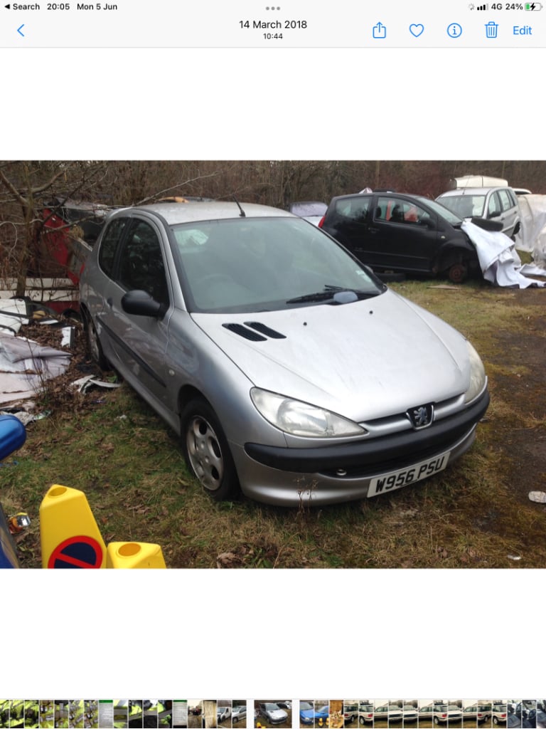 Used Peugeot 206 for Sale in Scotland, Car Parts